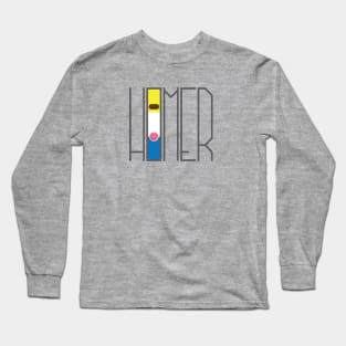 Minimalist Homer Long Sleeve T-Shirt